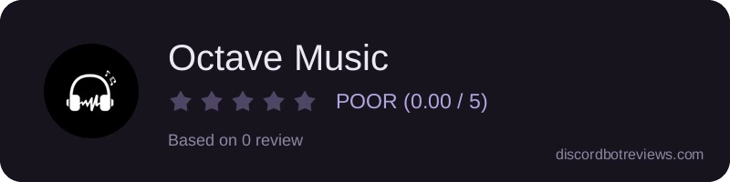 Rating banner for Octave Music