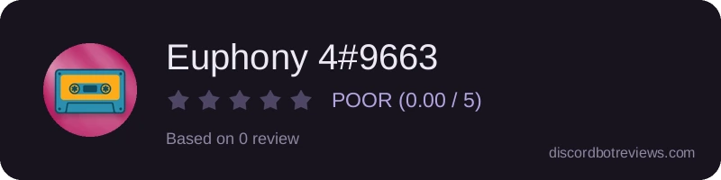 Rating widget preview for Euphony 4#9663