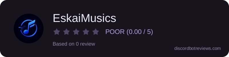 Rating widget preview for EskaiMusics
