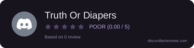 Rating banner for Truth Or Diapers