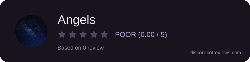 Rating widget preview for Angels