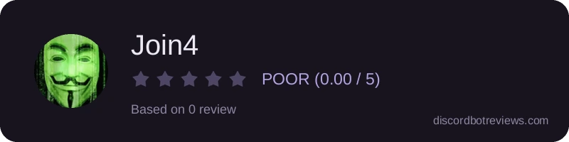Rating widget preview for Join4