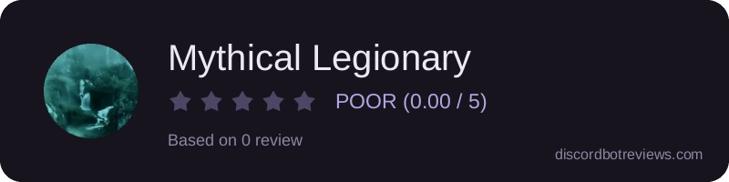 Rating widget preview for Mythical Legionary