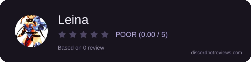 Rating banner for Leina