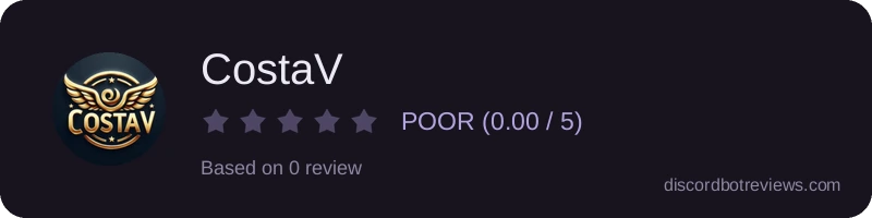 Rating banner for CostaV