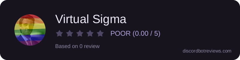Rating widget preview for Virtual Sigma