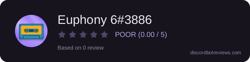 Rating widget preview for Euphony 6#3886