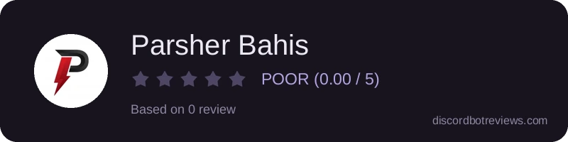 Rating widget preview for Parsher Bahis