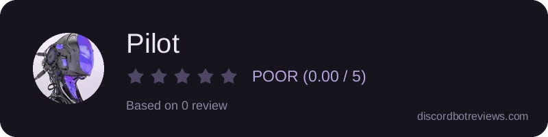 Rating widget preview for Pilot