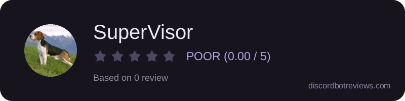Rating banner for SuperVisor