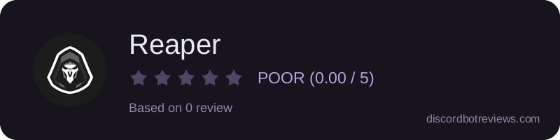 Rating widget preview for Reaper