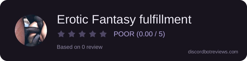 Rating widget preview for Erotic Fantasy fulfillment