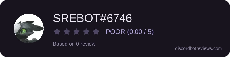 Rating widget preview for SREBOT#6746