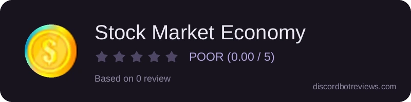 Rating widget preview for Stock Market Economy