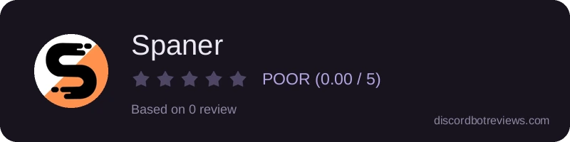Rating widget preview for Spaner