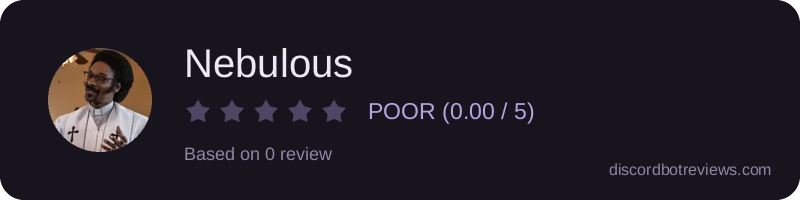 Rating widget preview for Nebulous