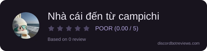 Rating widget preview for Nhà cái đến từ campichi