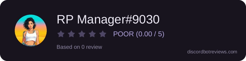 Rating widget preview for RP Manager#9030