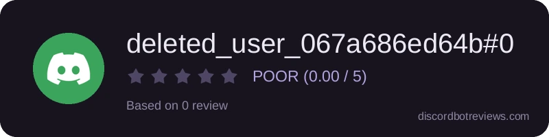 Rating widget preview for deleted_user_067a686ed64b#0