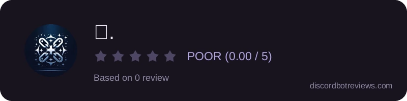 Rating widget preview for 𝕏.