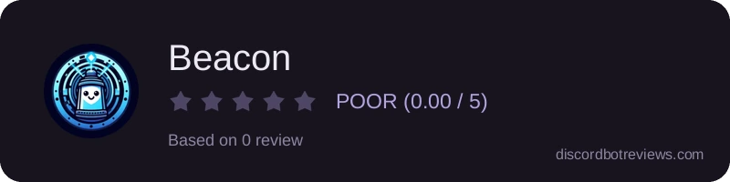 Rating banner for Beacon