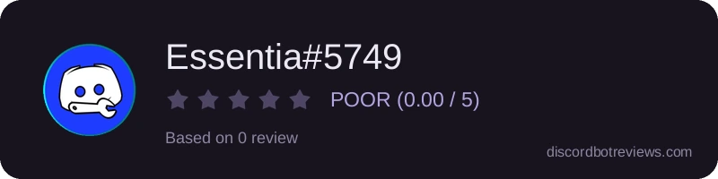 Rating widget preview for Essentia#5749