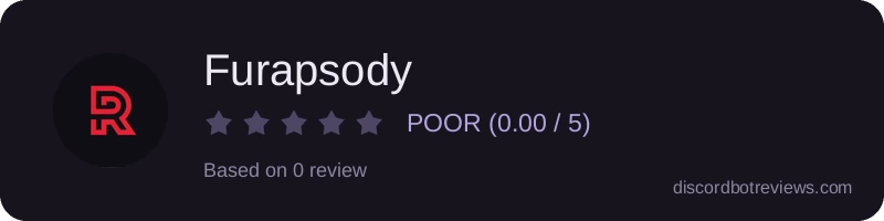 Rating widget preview for Furapsody