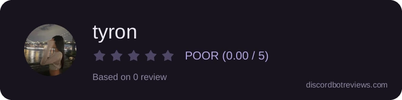Rating widget preview for tyron