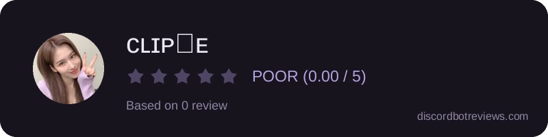 Rating widget preview for ᴄʟɪᴘꜱᴇ