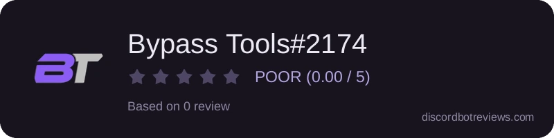 Rating widget preview for Bypass Tools#2174