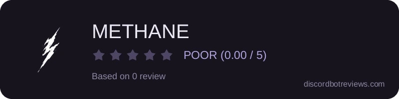 Rating widget preview for METHANE