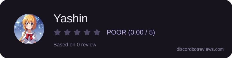Rating widget preview for Yashin