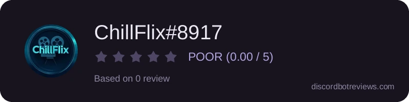 Rating widget preview for ChillFlix#8917