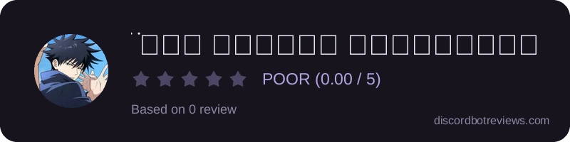 Rating widget preview for ׂ ׂ╰┈➤ 𝑀𝑒𝑔𝓊𝓂𝒾 𝐹𝓊𝓈𝒽𝒾𝑔𝓊𝓇𝑜