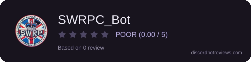 Rating widget preview for SWRPC_Bot