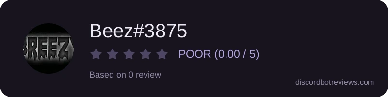 Rating widget preview for Beez#3875