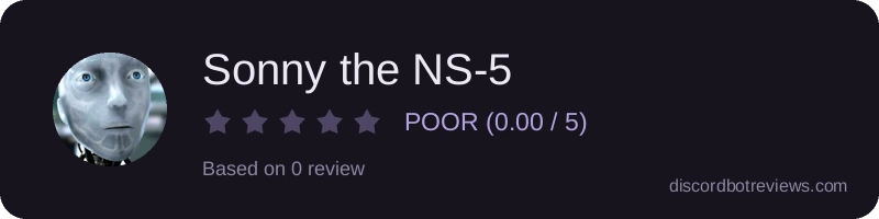 Rating widget preview for Sonny the NS-5