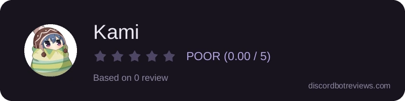 Rating widget preview for Kami