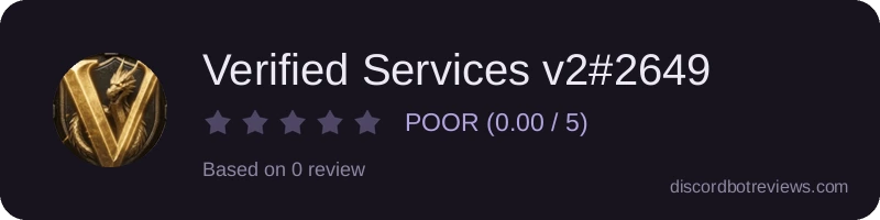 Rating widget preview for Verified Services v2#2649