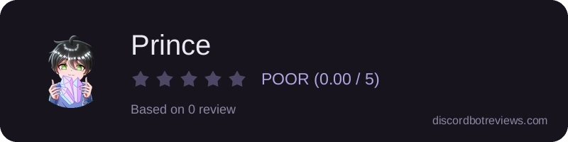 Rating banner for Prince