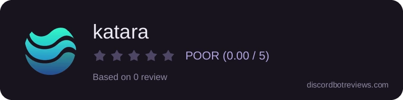 Rating widget preview for katara