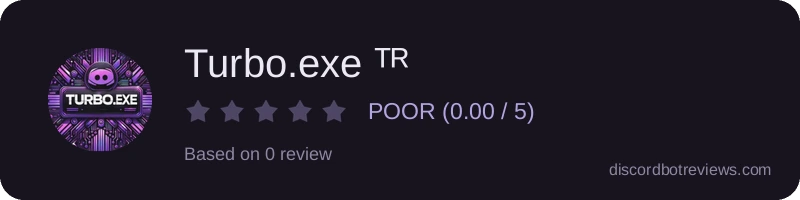 Rating widget preview for Turbo.exe ᵀᴿ
