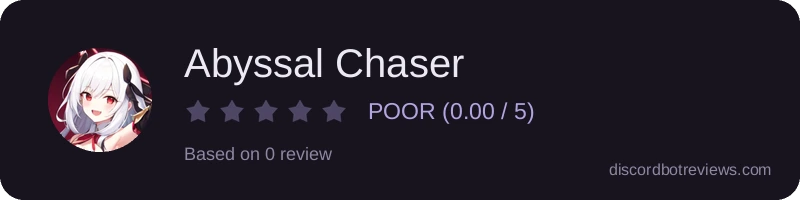 Rating widget preview for Abyssal Chaser