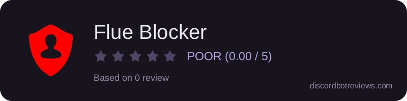 Rating widget preview for Flue Blocker