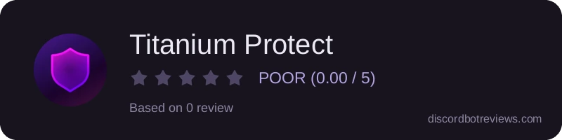 Rating widget preview for Titanium Protect