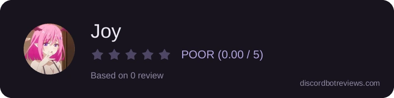 Rating banner for Joy