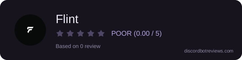 Rating widget preview for Flint
