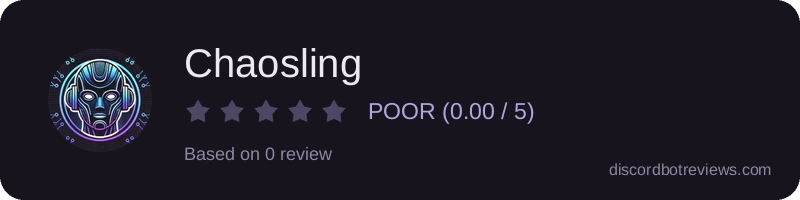 Rating widget preview for Chaosling