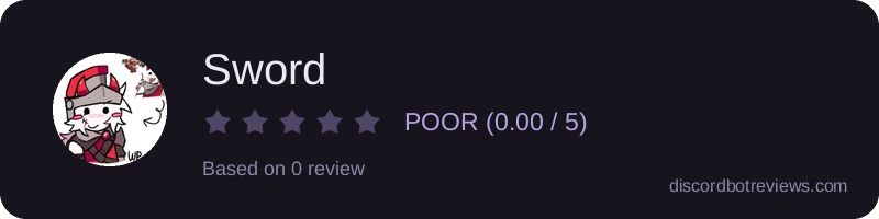 Rating widget preview for Sword