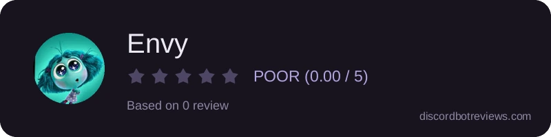 Rating banner for Envy